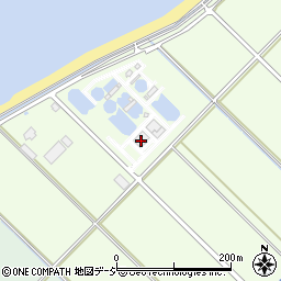 滑川市役所　浄化センター周辺の地図