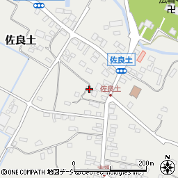 栃木県大田原市佐良土681-2周辺の地図