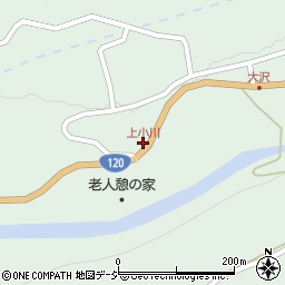 上小川周辺の地図