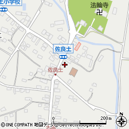 栃木県大田原市佐良土954周辺の地図