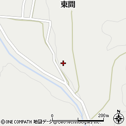 石川県羽咋郡宝達志水町東間タ周辺の地図