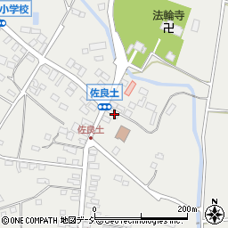 栃木県大田原市佐良土855周辺の地図