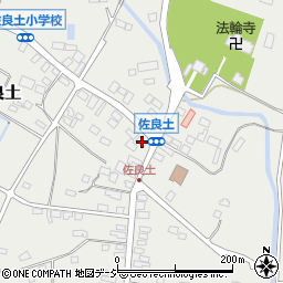 栃木県大田原市佐良土870周辺の地図