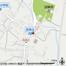 栃木県大田原市佐良土856周辺の地図