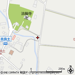 栃木県大田原市佐良土1404-2周辺の地図