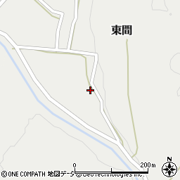 石川県羽咋郡宝達志水町東間マ周辺の地図