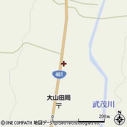 栃木県那須郡那珂川町大山田下郷1493周辺の地図