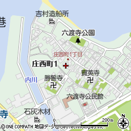 境商店周辺の地図