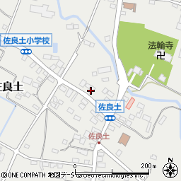 栃木県大田原市佐良土883周辺の地図