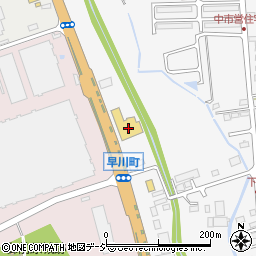 栃木トヨタ自動車矢板店周辺の地図