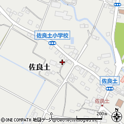栃木県大田原市佐良土4021周辺の地図