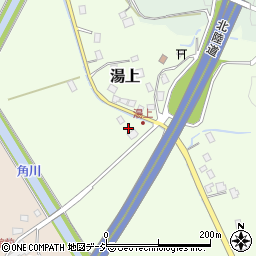 富山県魚津市湯上361-2周辺の地図