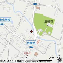 栃木県大田原市佐良土864周辺の地図