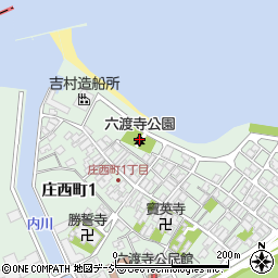 六渡寺公園周辺の地図