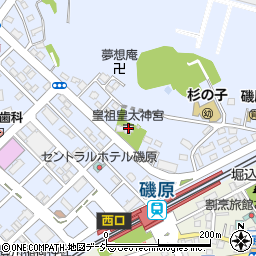 皇祖皇太神宮周辺の地図