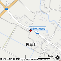 栃木県大田原市佐良土973周辺の地図