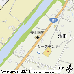 長山商店周辺の地図