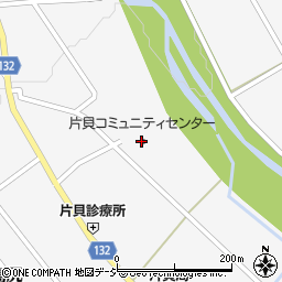 片貝公民館周辺の地図