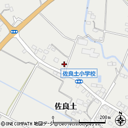 栃木県大田原市佐良土945周辺の地図