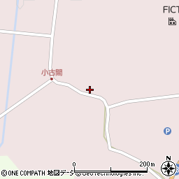 長野県上水内郡信濃町古間小古間周辺の地図