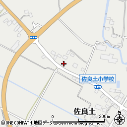 栃木県大田原市佐良土967周辺の地図