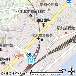 西田文明堂印房周辺の地図