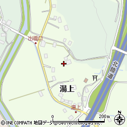 富山県魚津市湯上周辺の地図