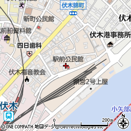 富山県高岡市伏木錦町周辺の地図