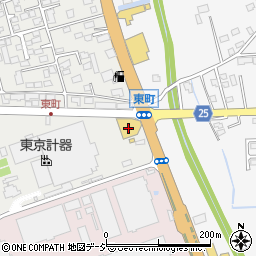 トヨタカローラ栃木矢板店周辺の地図