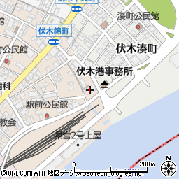 北陸信越運輸局富山運輸支局　伏木庁舎周辺の地図