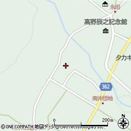 長野県中野市永江127周辺の地図