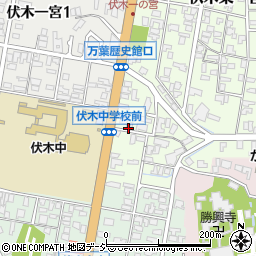 富山県高岡市伏木東一宮6周辺の地図