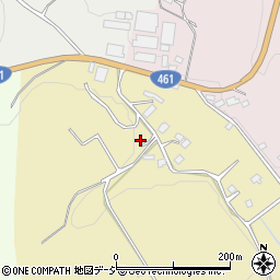 栃木県矢板市館ノ川781周辺の地図