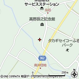 長野県中野市永江1821周辺の地図