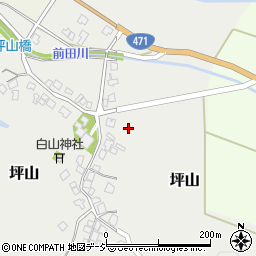石川県羽咋郡宝達志水町坪山チ周辺の地図