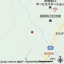 長野県中野市永江128周辺の地図