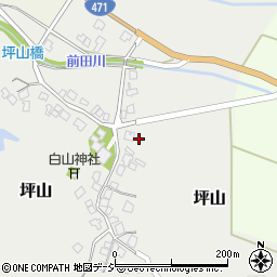 石川県羽咋郡宝達志水町坪山チ191-3周辺の地図
