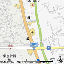 ネッツトヨタ栃木矢板店周辺の地図