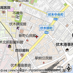 氷見伏木信用金庫伏木支店周辺の地図