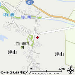 石川県羽咋郡宝達志水町坪山チ191-2周辺の地図