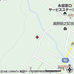 長野県中野市永江191周辺の地図