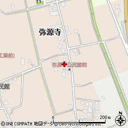 弥源寺公民館周辺の地図