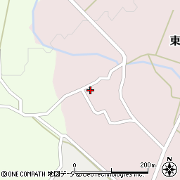 石川県羽咋郡宝達志水町東野イ周辺の地図