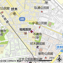 高岡市万葉スポーツセンター周辺の地図