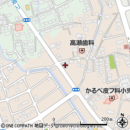 大田原信用金庫矢板支店周辺の地図