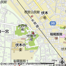 禅龍寺周辺の地図