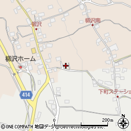 長野県中野市柳沢549周辺の地図