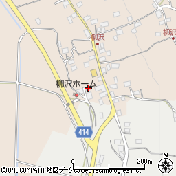 長野県中野市柳沢542周辺の地図