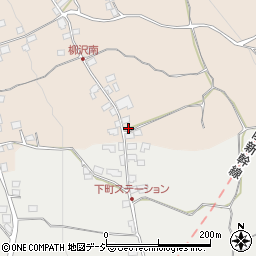 長野県中野市柳沢687周辺の地図