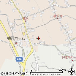長野県中野市柳沢548周辺の地図